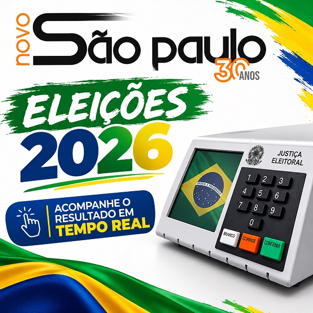Acompanhe ao vivo os resultados das Eleições 2026