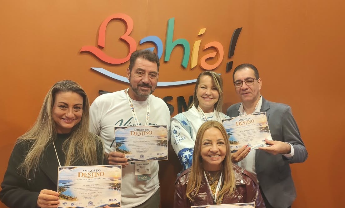 ABAV Bahia reconhece personalidades que fortalecem o turismo da Baía de Camamu durante a ABAV Expo 2026