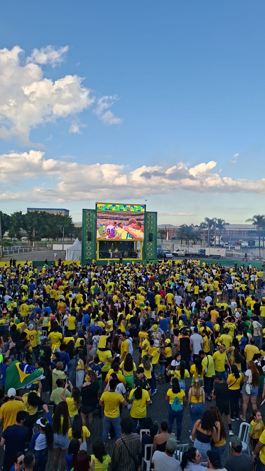 Copa Junina Poá recebe torcida para Brasil x Noruega neste domingo (05)