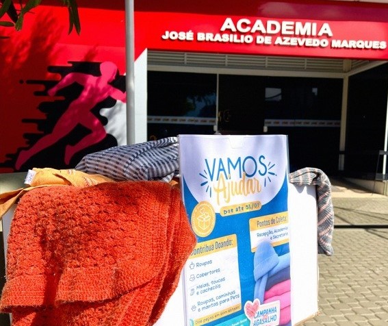 Campanha do Agasalho do Clube de Campo arrecada doações para o Fundo Social de Mogi