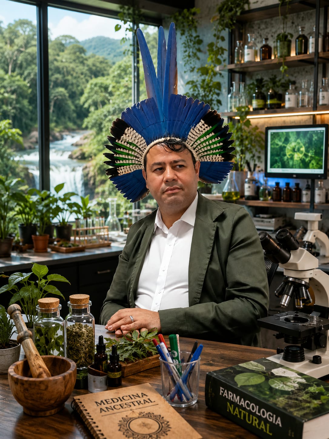 Primeiro Pesquisador Indígena em Etnobotânica a desenvolver uma Homeopatia Indígena para o tratamento da fibromialgia, com resultados promissores