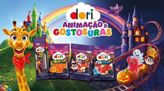 Gostosuras ou travessuras? Halloween cai no gosto popular do brasileiro e a Dori entra no clima com novidades para deixar a data ainda mais saborosa e divertida