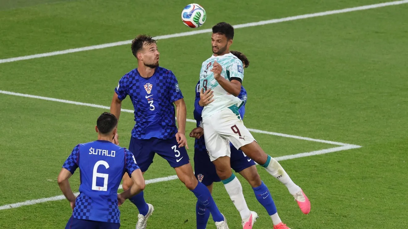 Gonçalo Ramos levou Portugal até a classificação contra a Croácia • Getty Images via FIFA