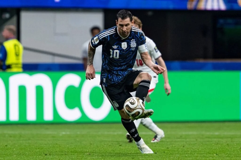 Lionel Messi novamente fez a diferença
