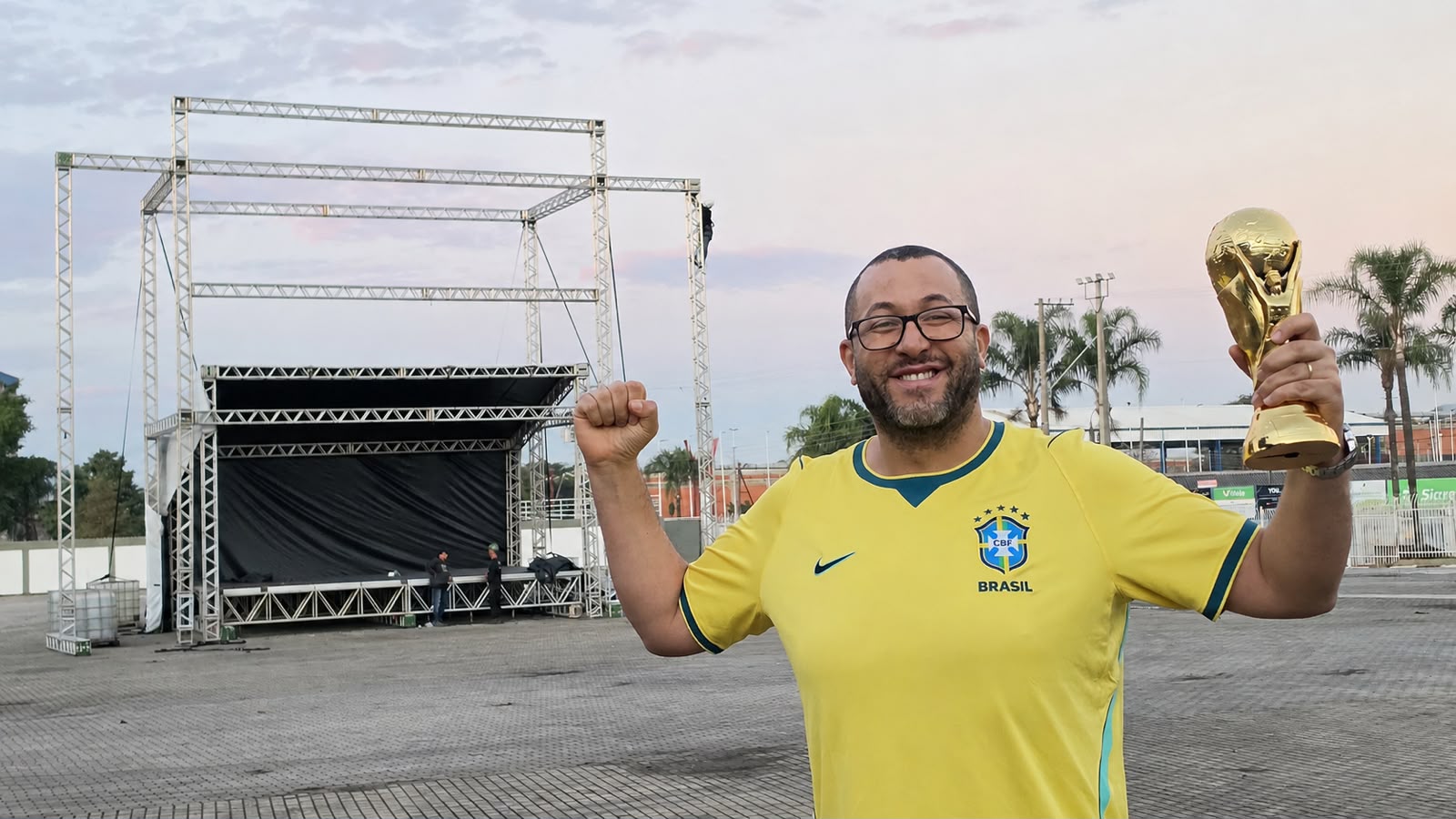 Saulo Souza anuncia Copa Junina Poá 2026 com transmissão dos jogos da Seleção na Praça de Eventos em mega telão de 50 m2