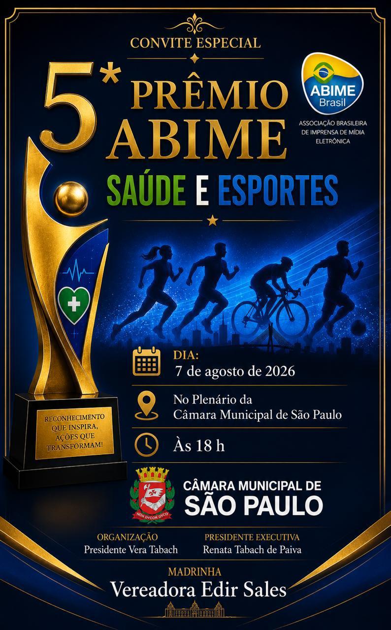 5º Prêmio ABIME Saúde e Esportes