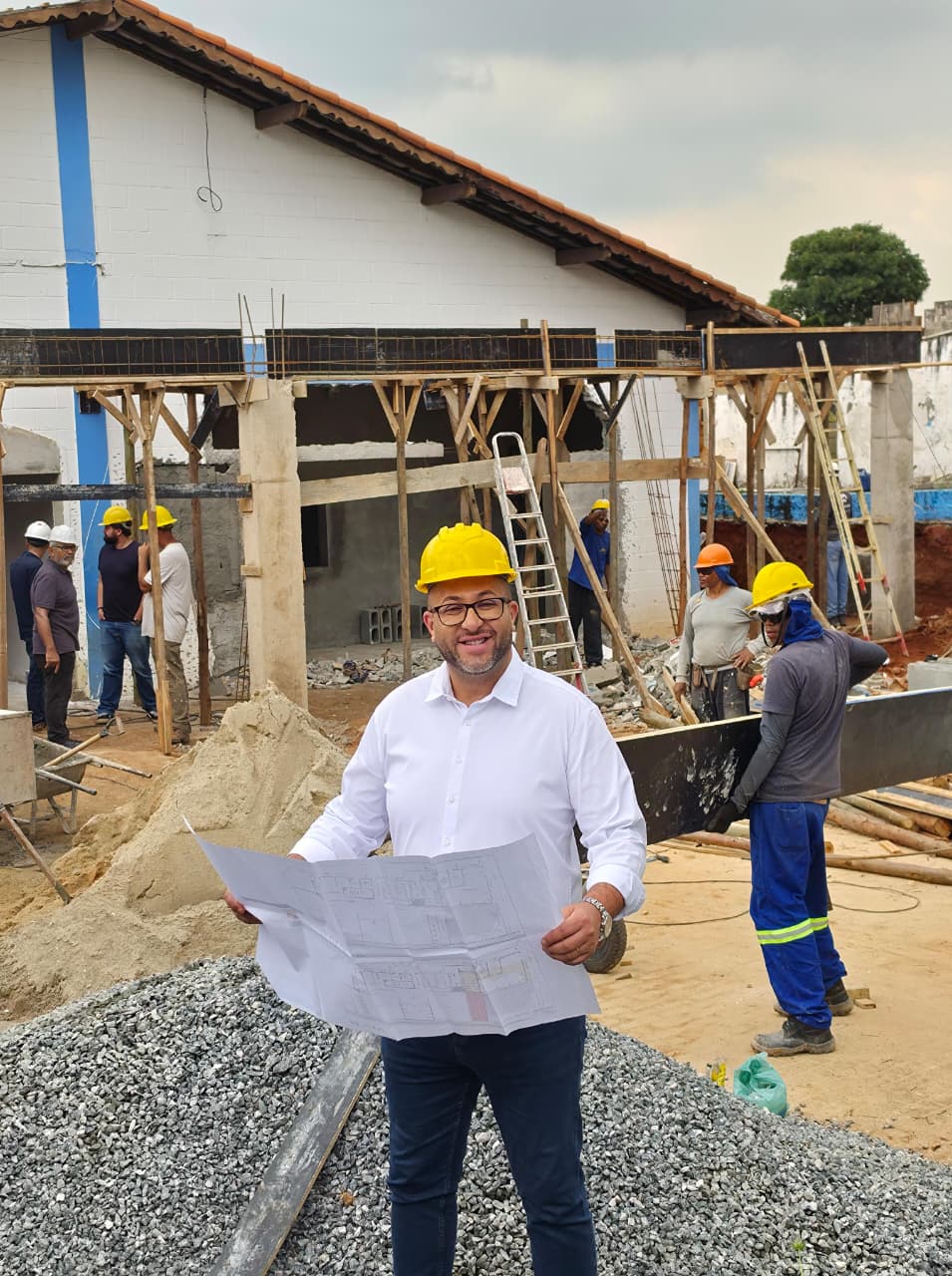 Saulo Souza anuncia obras de modernização e ampliação do Velório Municipal de Poá