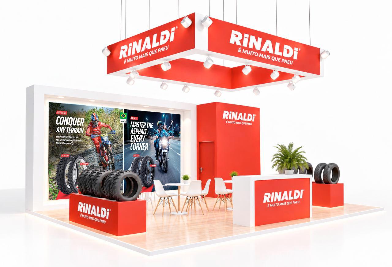 Rinaldi amplia presença internacional e leva novos produtos ao EICMA 2026