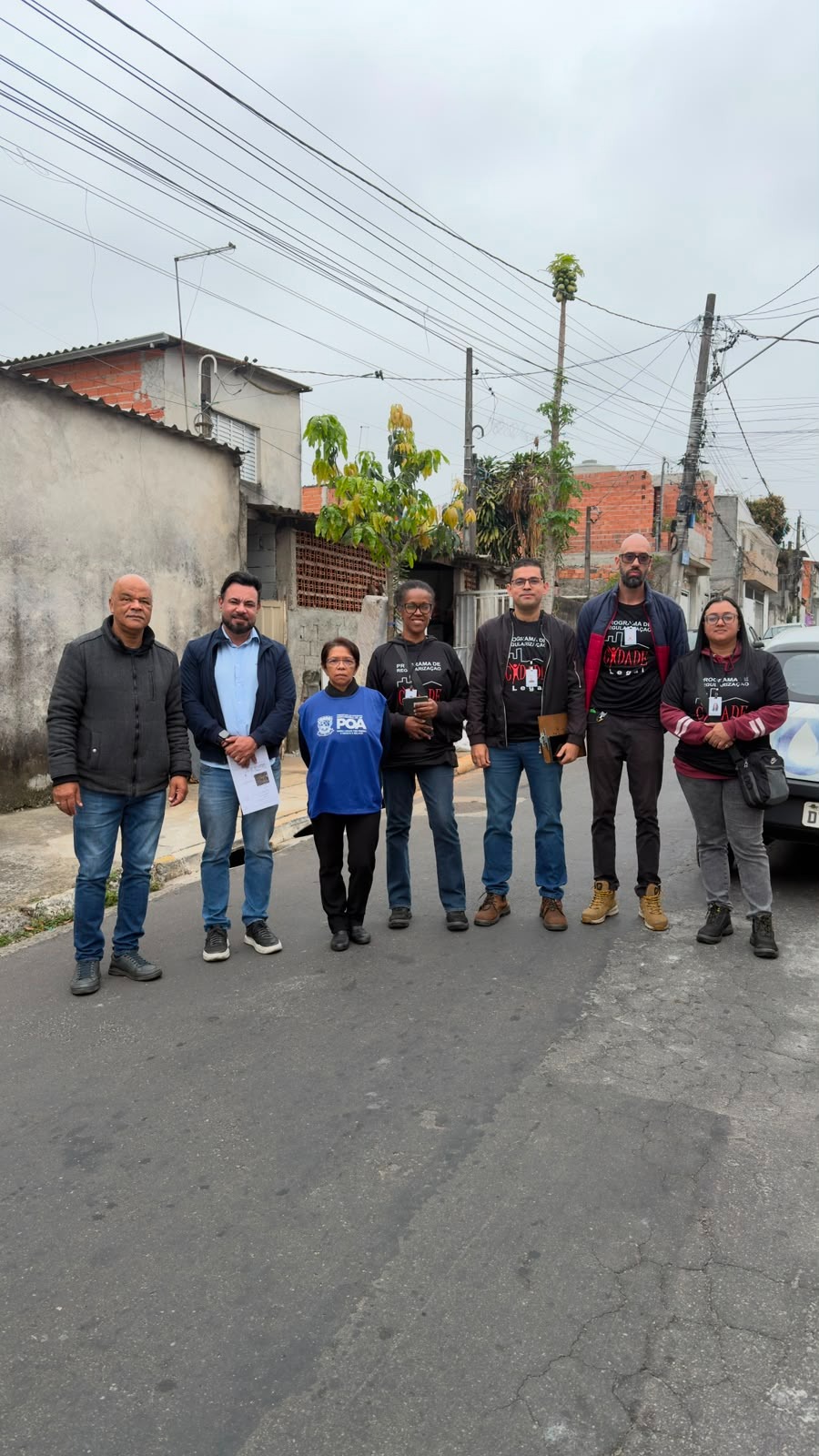 Prefeitura de Poá realiza cadastro social para avançar na regularização fundiária do Jardim América