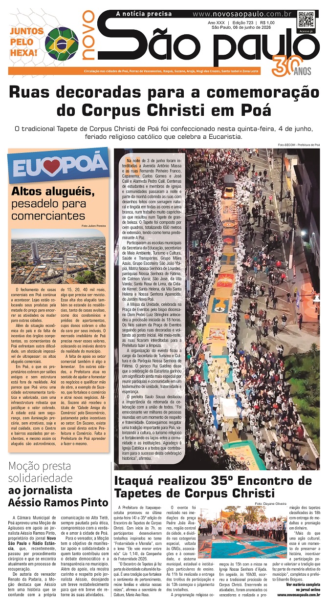 Edição 723 - 06/06/2026