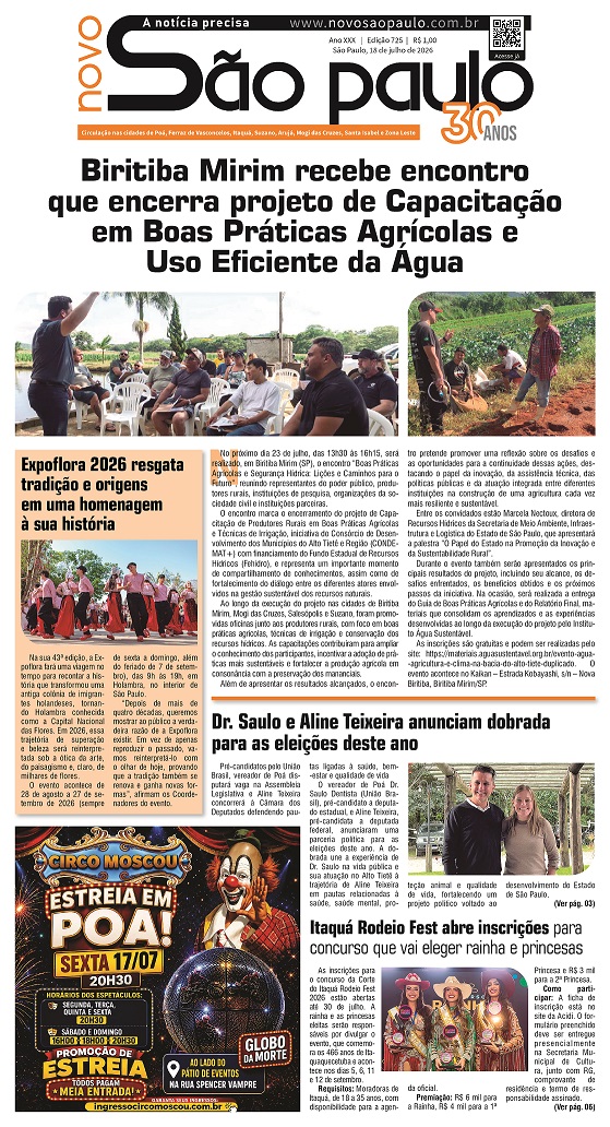 Edição 725 - 18/07/2026